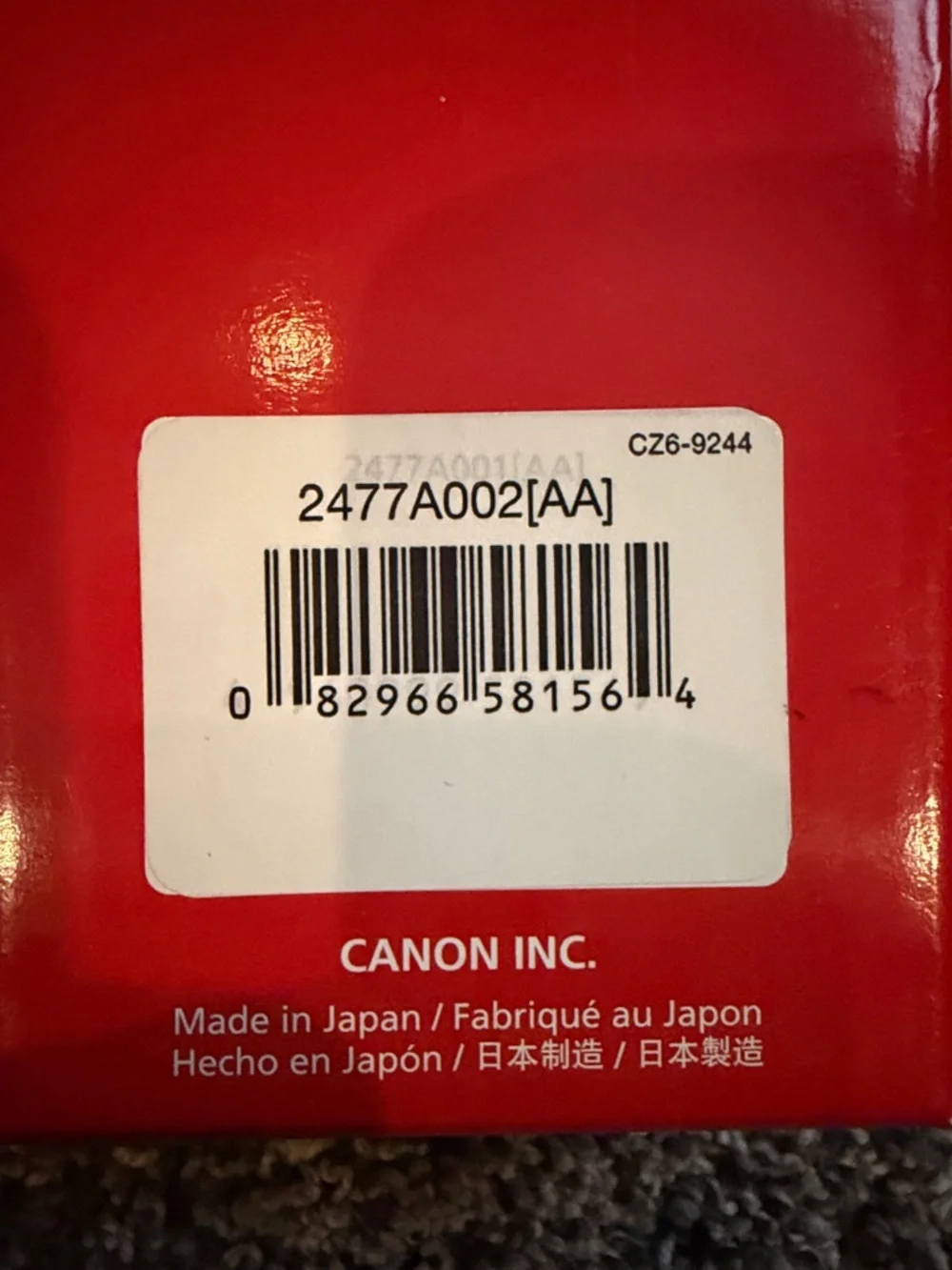 **NEW** Canon TC-80N3 Timer Remote Controller - Black